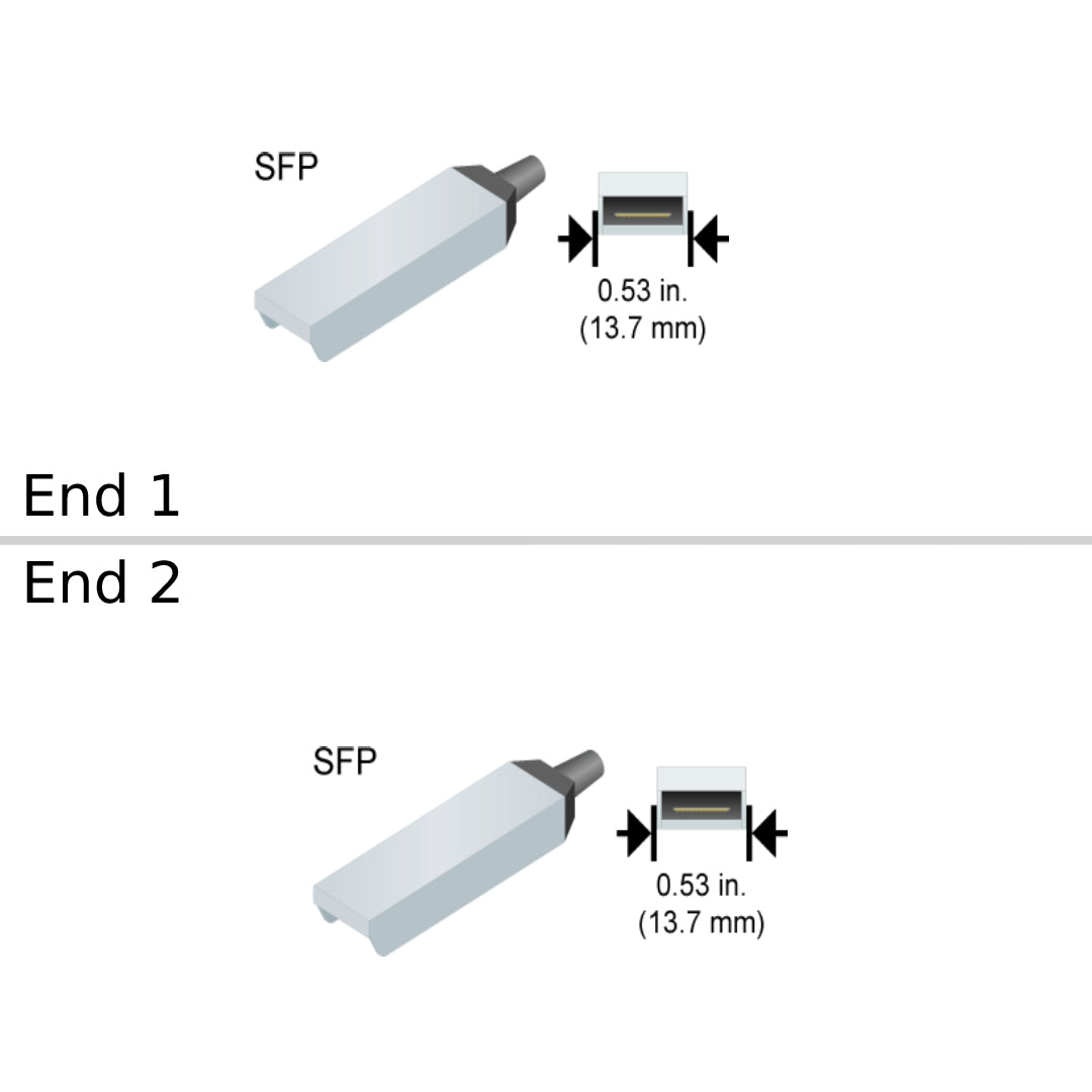 NetApp MC3208411-T -  Data Cable with Plug SFP28/SFP28 | SFP Optical, 1GbE Base-T, RJ45