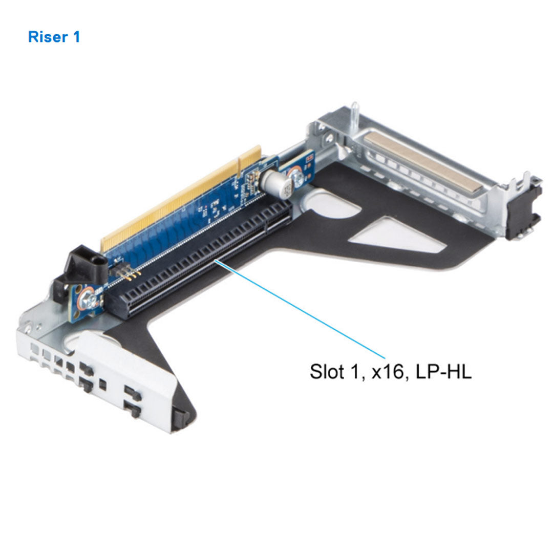 Dell PowerEdge R650xs PCIe Config4. with 1x LP