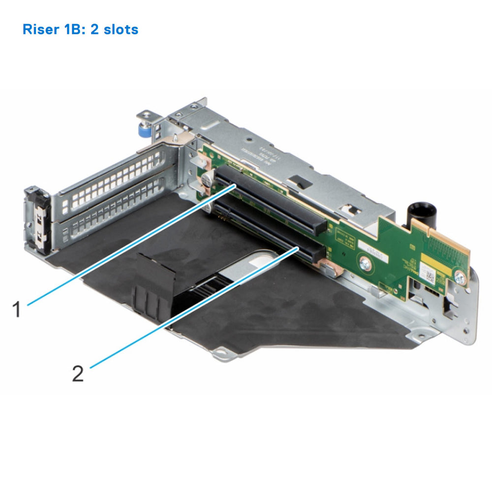R760 Riser Config 5-1. 2 x16 LP + 2 x16 FH + 2x16 FH (Gen5) - ECS