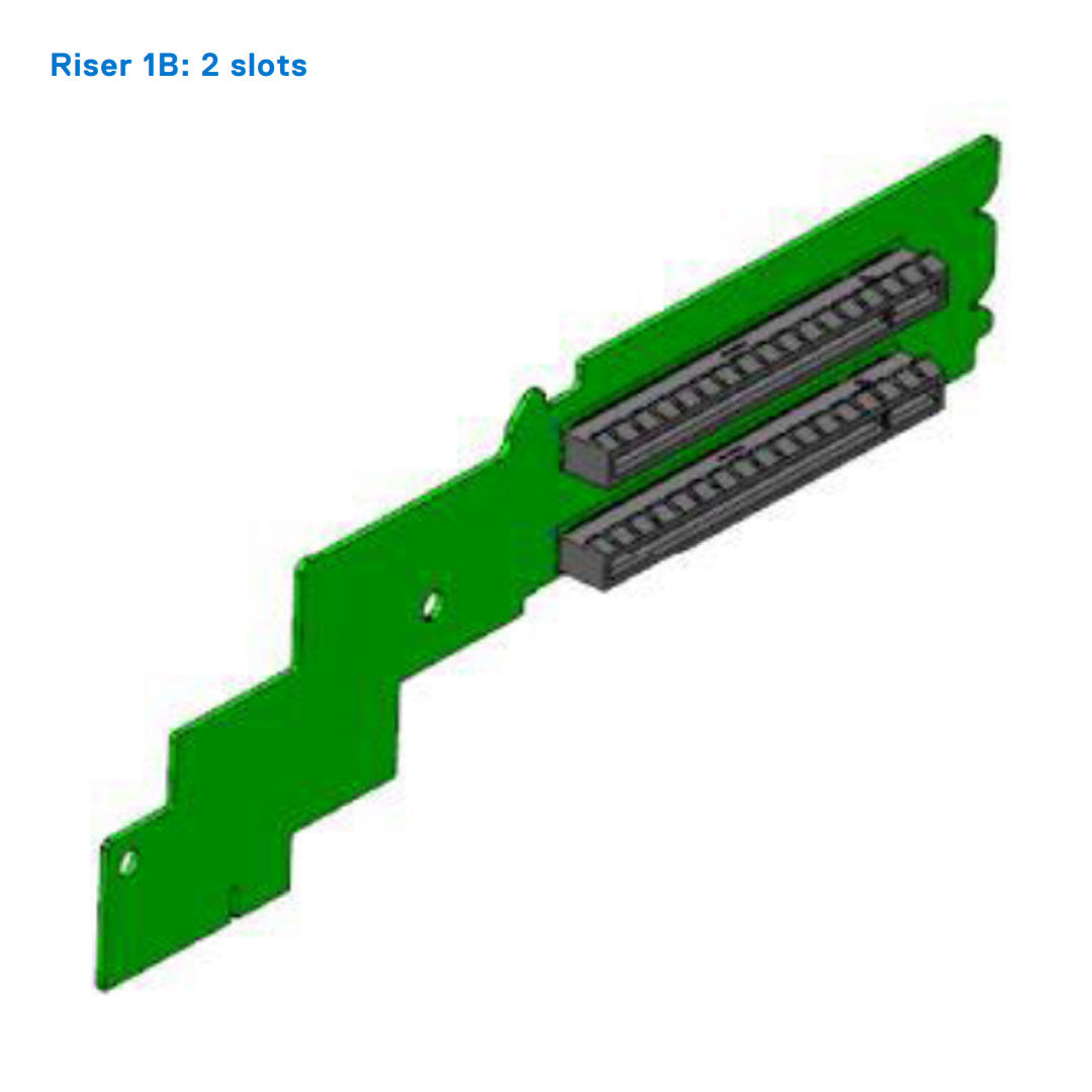 Dell PowerEdge R750 Riser 1B: 2 slot