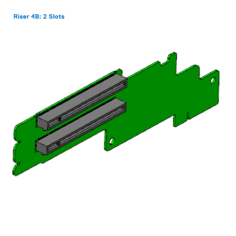 Dell Poweredge R750 Riser 4B 2 Slots | RK04H - ECS
