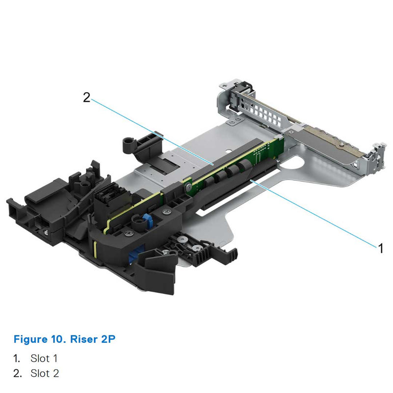 Dell PowerEdge R6625 Config 2. (Riser 2P + Riser 3P) - ECS