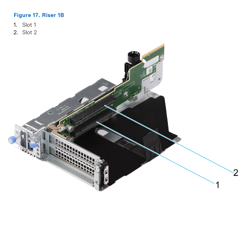 Dell PowerEdge R860 Riser Config 0 R1B + R4B - ECS