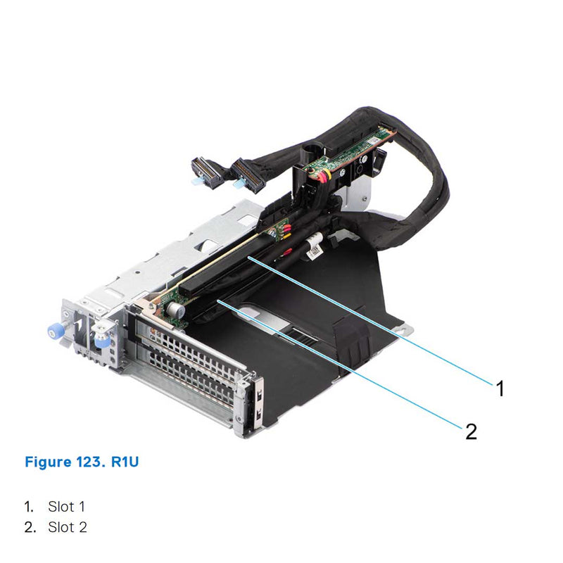 Dell Poweredge (G16) Riser 1U 2x8 PCI-e 4.0 (R1U) | 92FFD - ECS