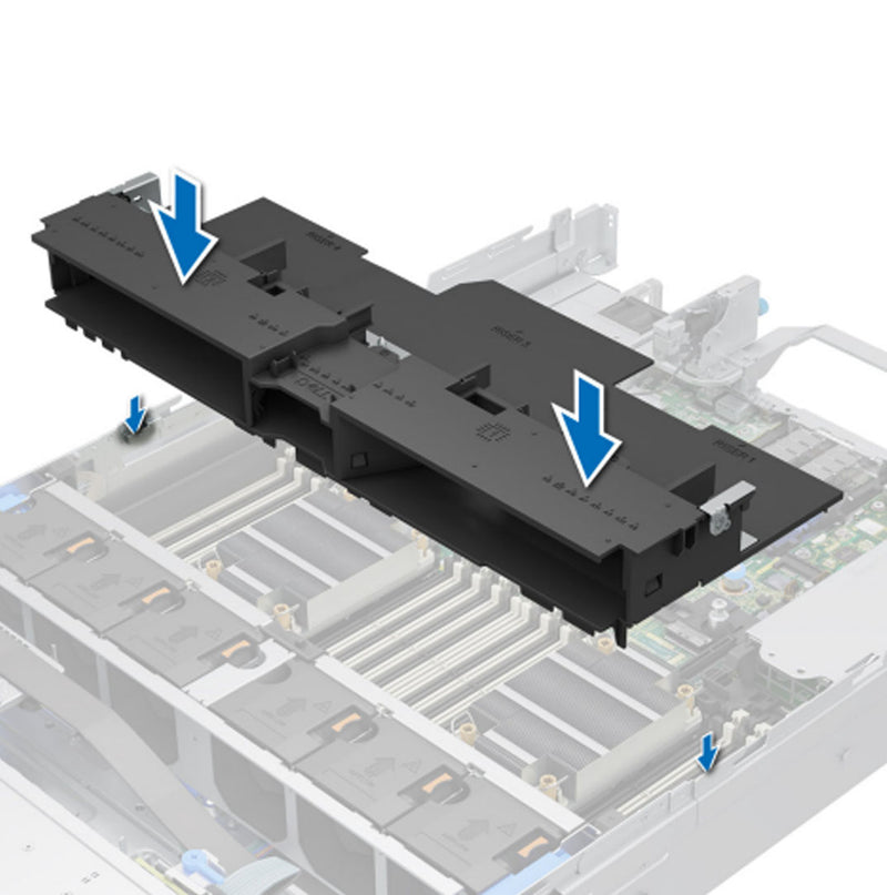 Dell R760 (G16) GPU Air Baffle Kit - ECS