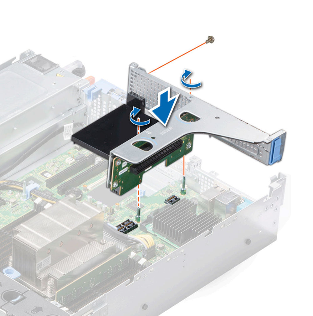 Dell PowerEdge R7615 Riser Config 0 - ECS