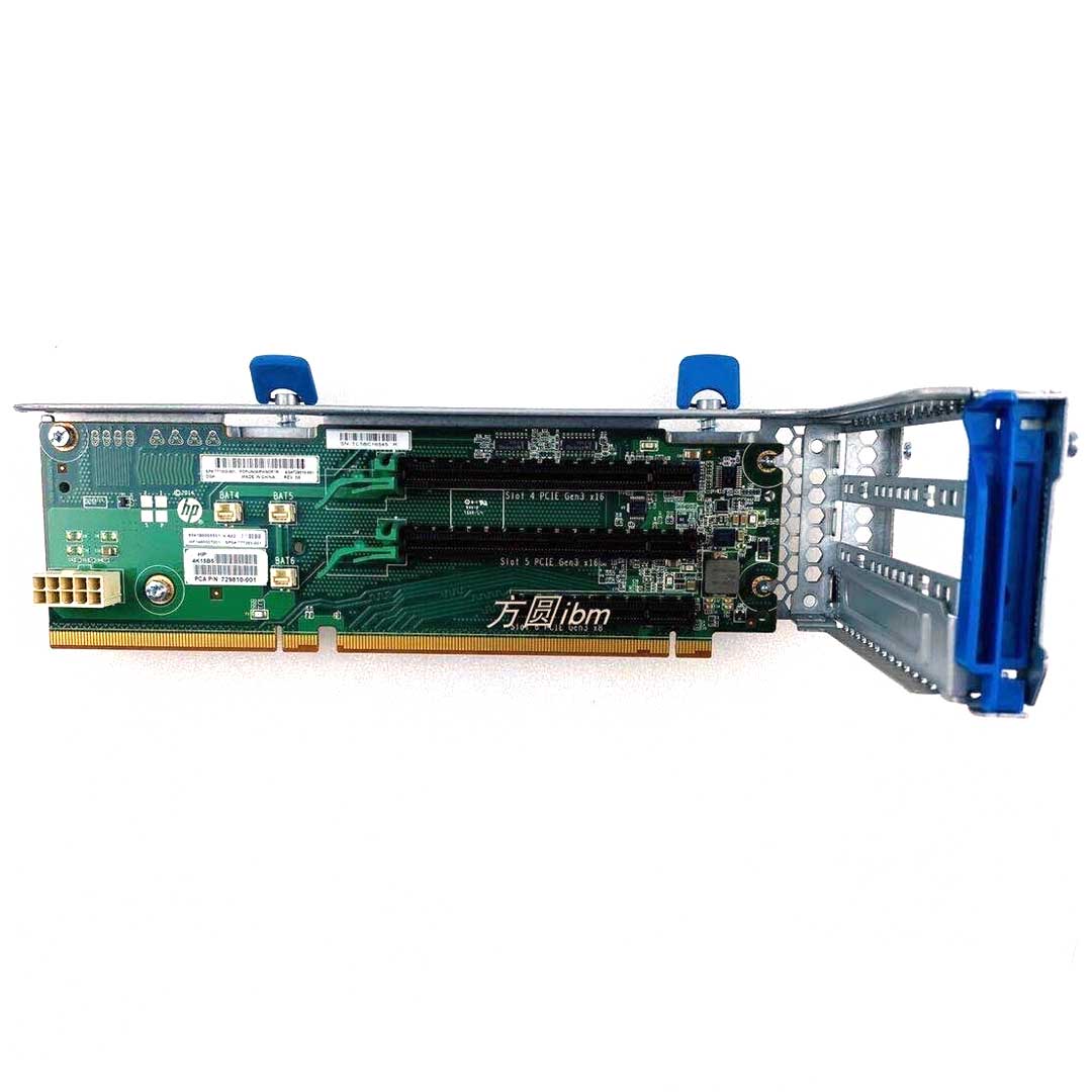 HPE DL380 Gen9 Secondary 3 Slot GPU Ready Riser Kit | 719073-B21