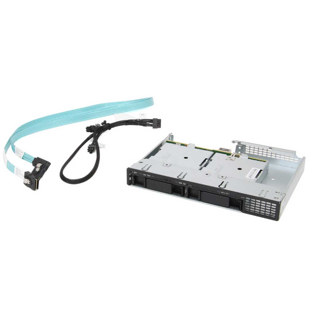 HPE DL300 Gen10 Plus 2U 2SFF x4 Tri-Mode 24G U.3 BC Side-by-Side Drive Cage Kit | P26924-B21