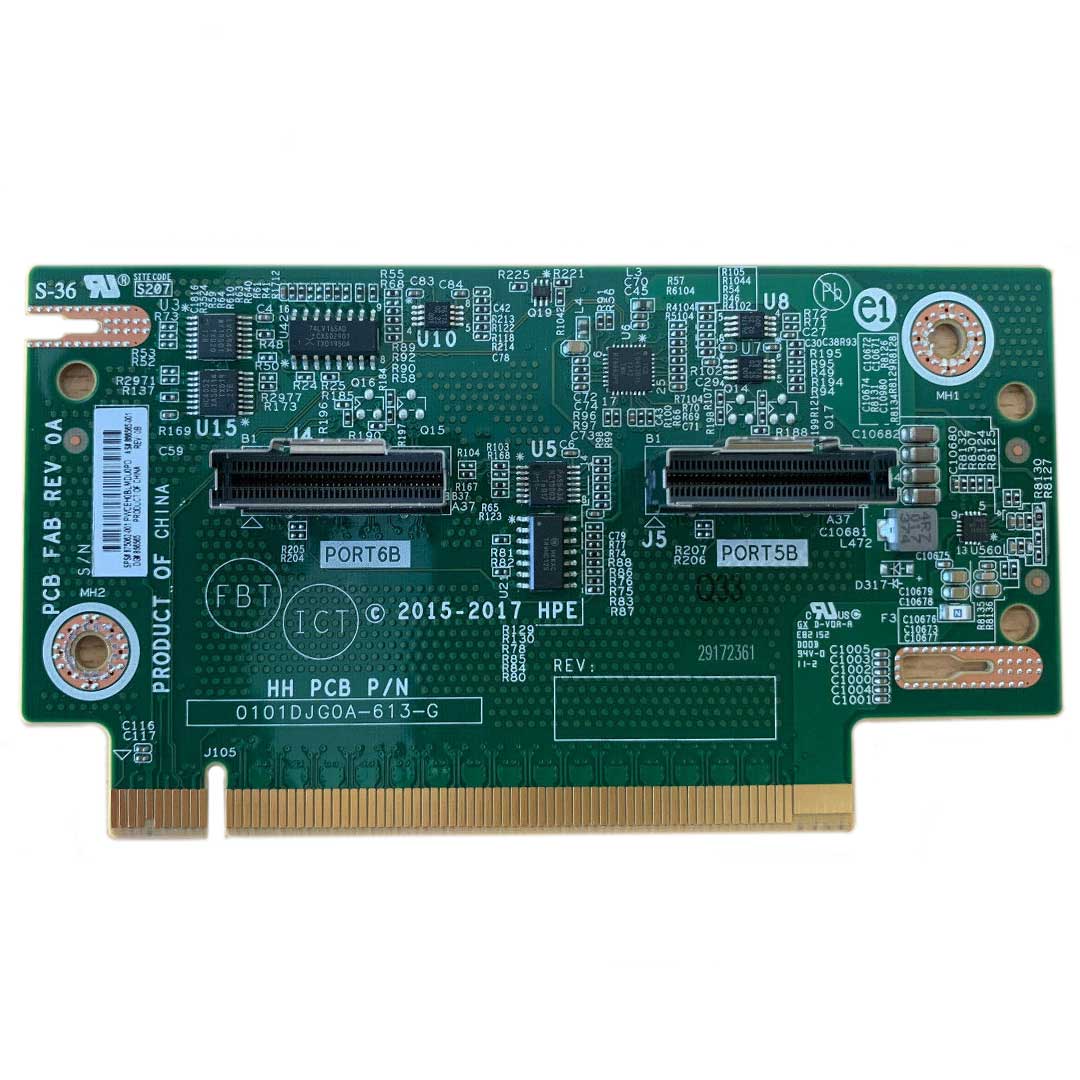 867808-B21 | HPE DL38X Gen10 2-port 4 NVMe SlimSAS Riser - ECS
