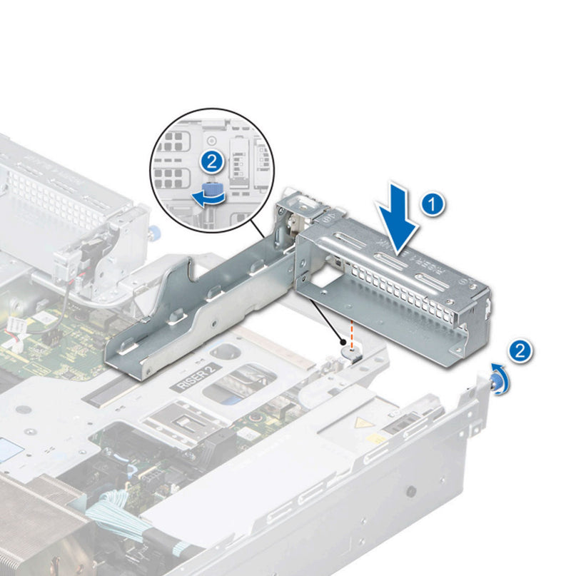 982VP | Dell PowerEdge R750xa Riser 1 Blank - ECS