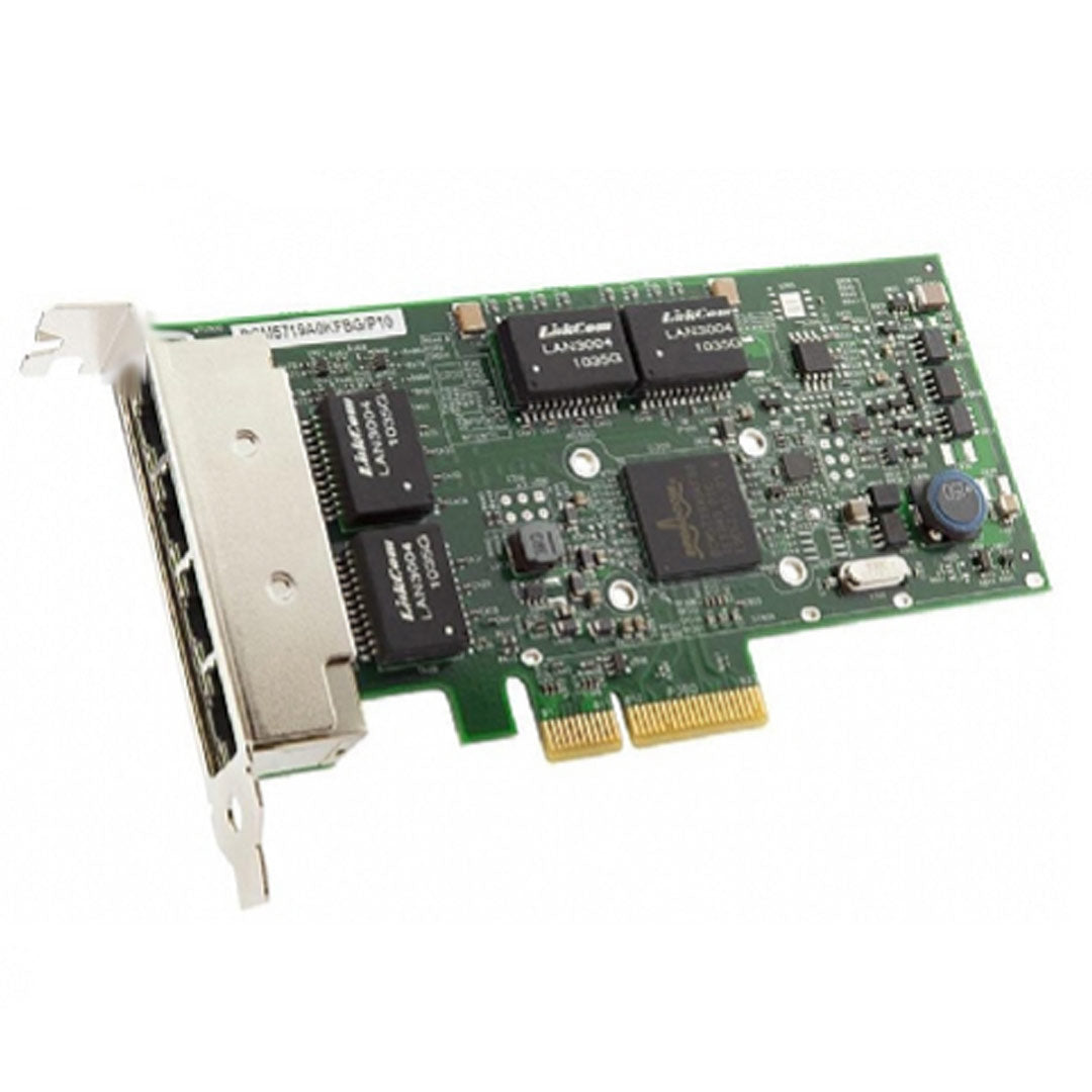 Dell Broadcom 5719 Quad Port 1GbE x4 PCI-e NIC Adapter, Low Profile | YGCV4
