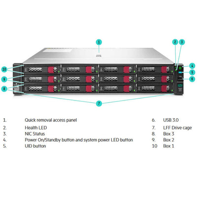 HPE ProLiant DL180 Gen10 CTO Rack Server