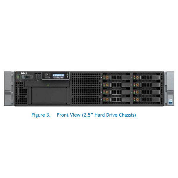 Dell PowerEdge R710 Rack Server Chassis (8x2.5