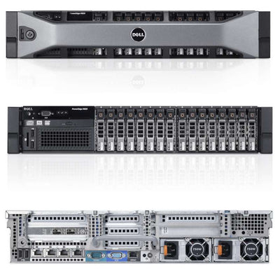 Dell PowerEdge R820 Rack Server Chassis (8x2.5" + 4x Express Flash PCIe SSDs)
