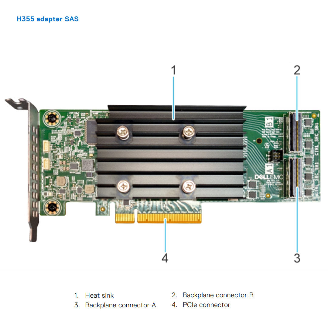 Dell PERC 11 H355i x8 PCI-e Full Height RAID Controller | VCV6T