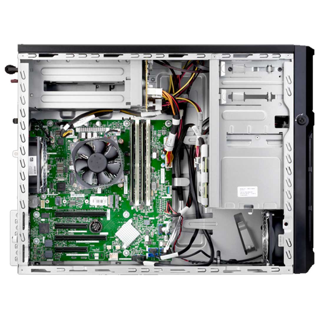 HPE ProLiant ML30 Gen9 E3-1220v6 1P 8GB-U B140i 4LFF NHP SATA 350W PS Entry Server | P03704-B21