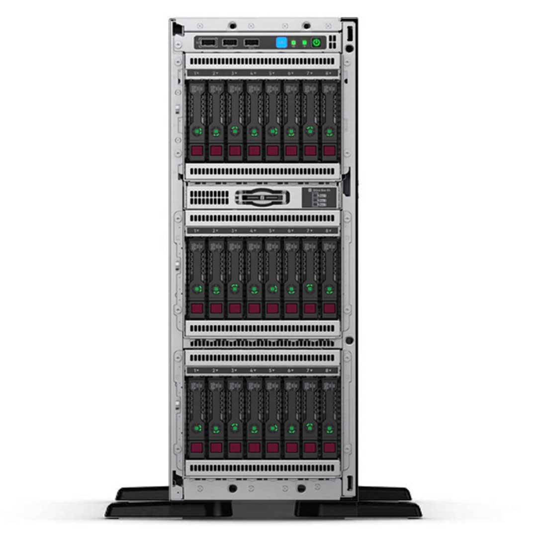 HPE ML350 Gen10 Base Tower Server 4210R 1P 16G 8SFF P408i-a 800W FS RPS | P21788-001