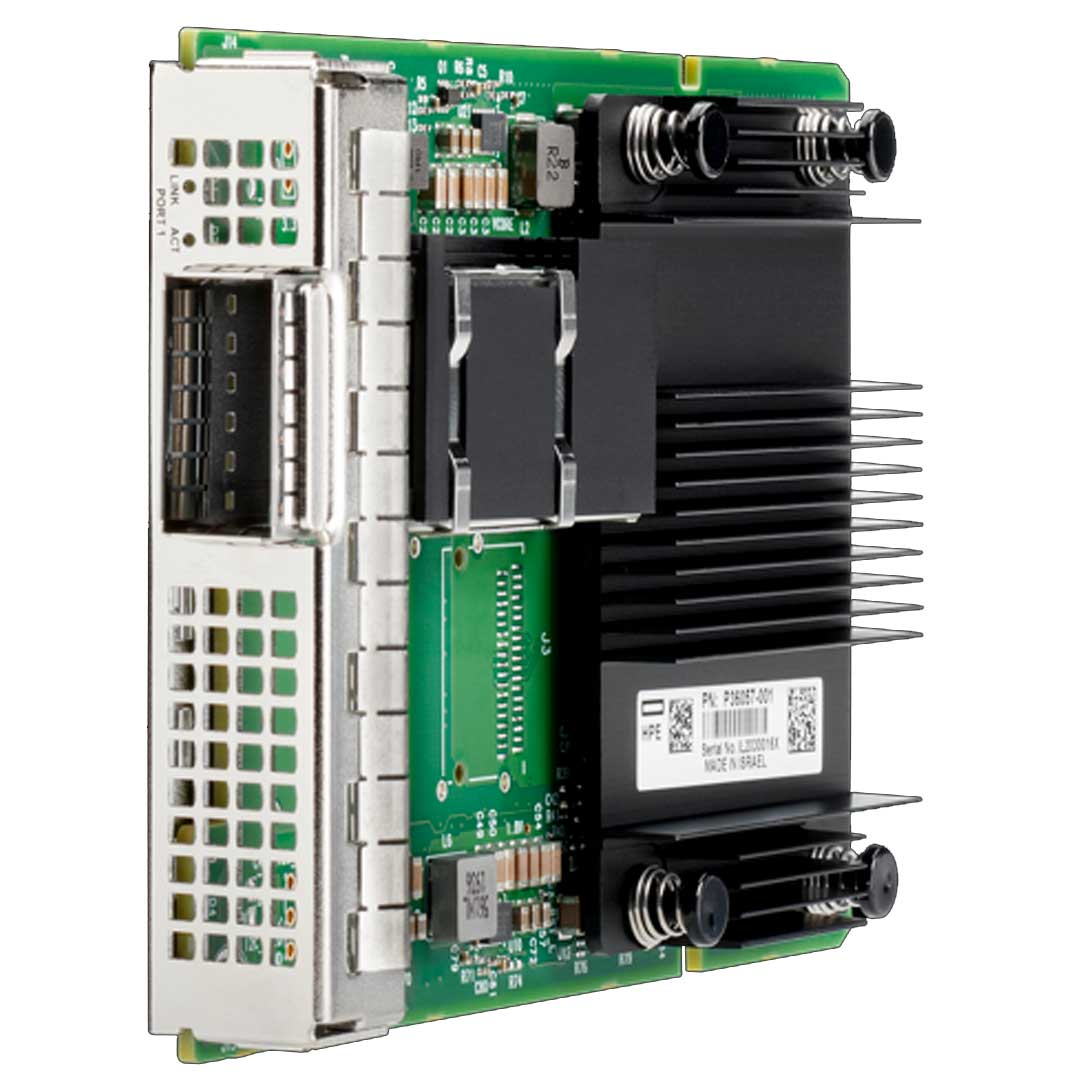 HPE InfiniBand HDR/Ethernet 200Gb 1P QSFP56 OCP3 MCX653435A-HDAI Adapter | P31323-B21