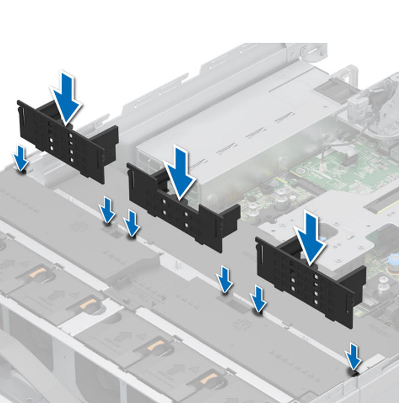 Dell R760 (G16) GPU Air Baffle Kit - ECS