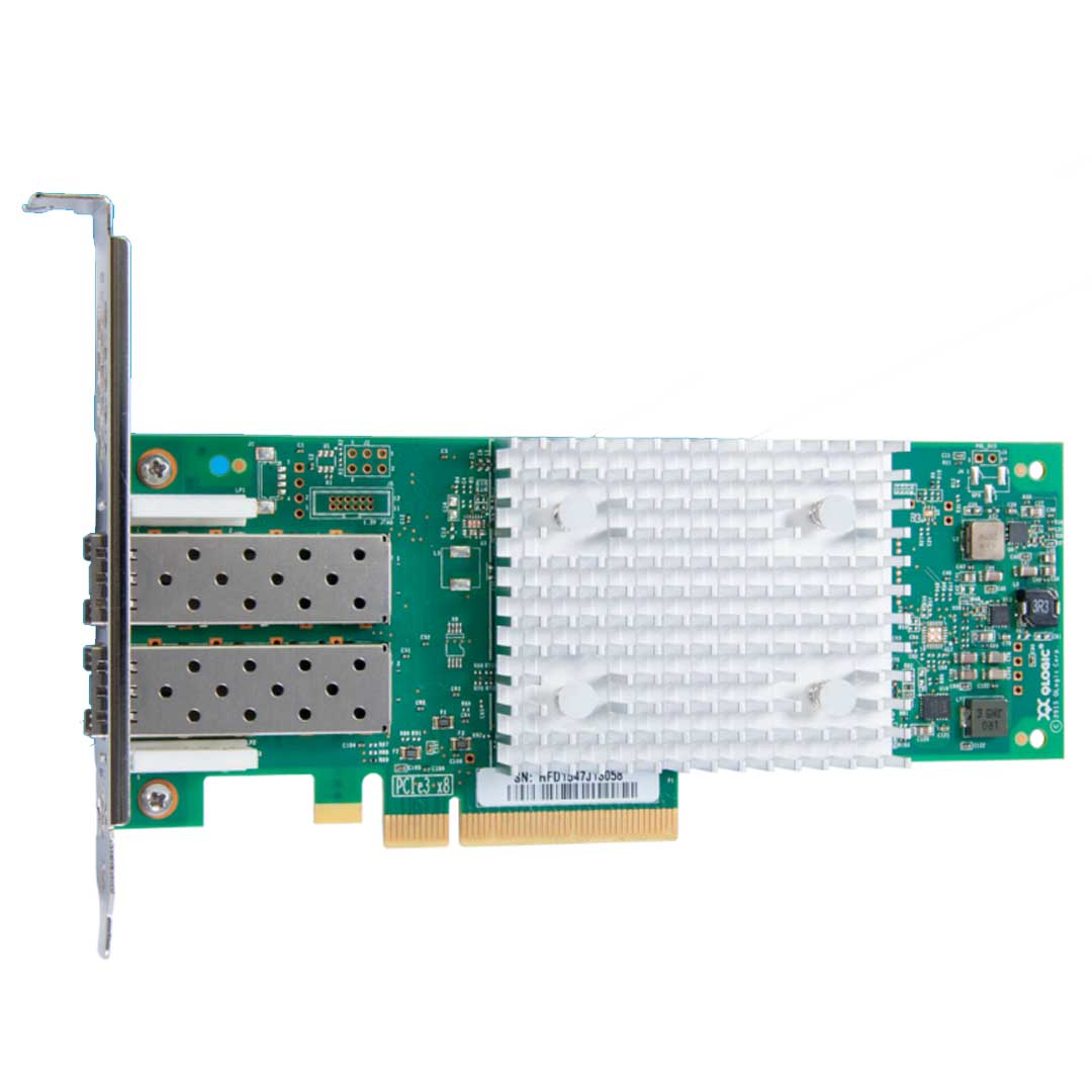 Qlogic QLE2692 Dual Port 16G Fibre Channel HBA PCIe 3.0 x8 (HHHL) Adapter | UCSC-PCIE-QD16GF
