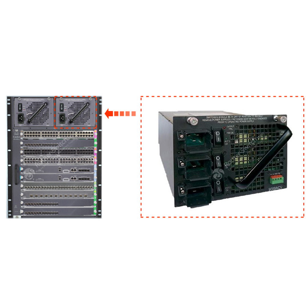 Cisco Catalyst 4500 9000 WAC Power Supply (PoE) | PWR-C45-9000ACV