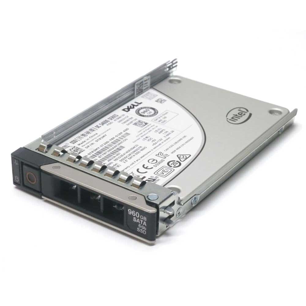 Dell Enterprise 2.5" 960GB 6Gb/s SATA MU SSD | 8MHYH SSDSC2KG960GZR