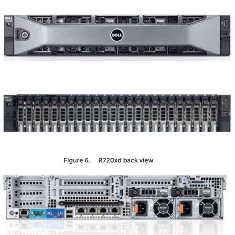Dell PowerEdge R720xd Rack Server Chassis (24x2.5