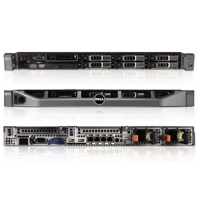 Dell PowerEdge R610 Rack Server Chassis (6x2.5