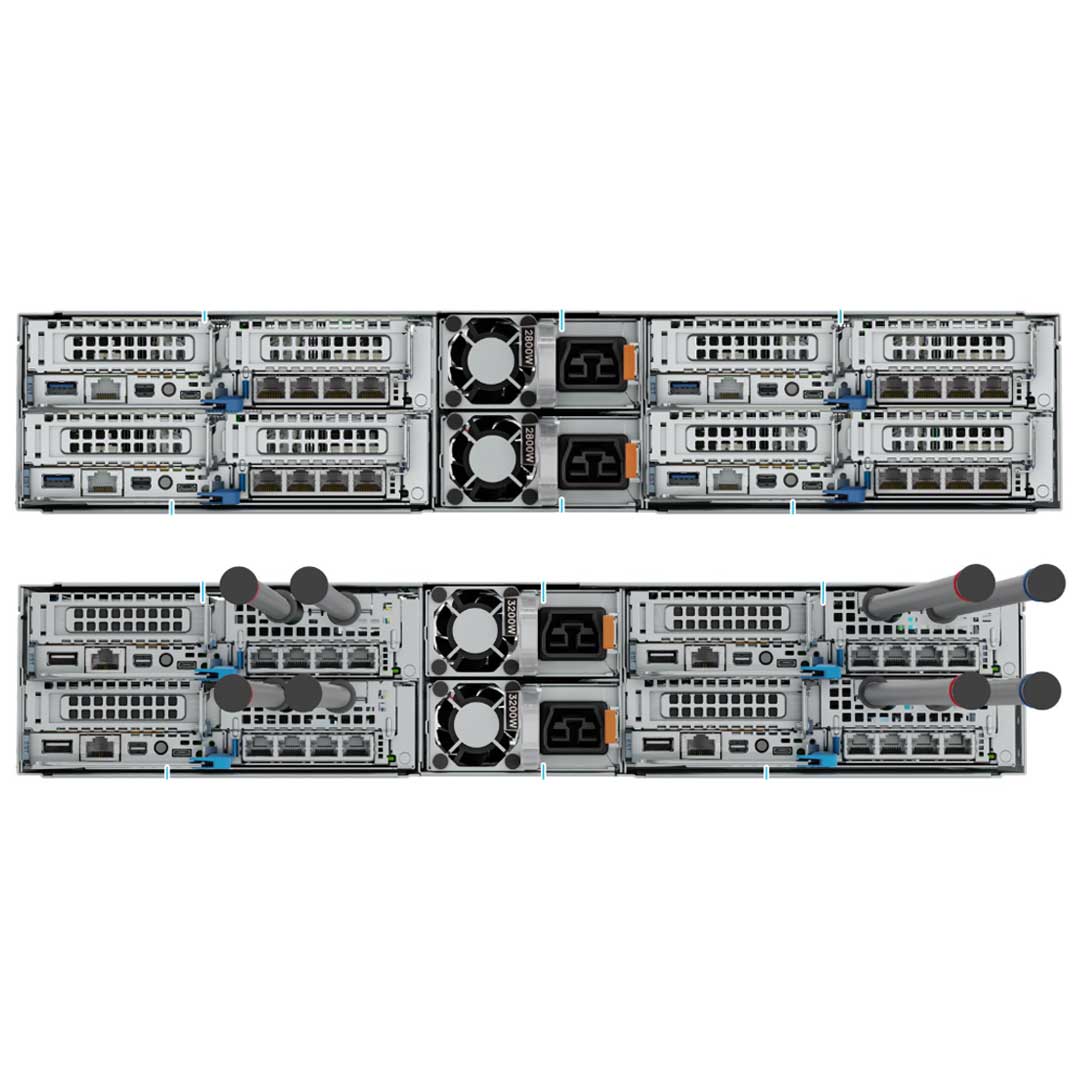 Dell PowerEdge C6600 16SFF Universal Rack Enclosure Chassis