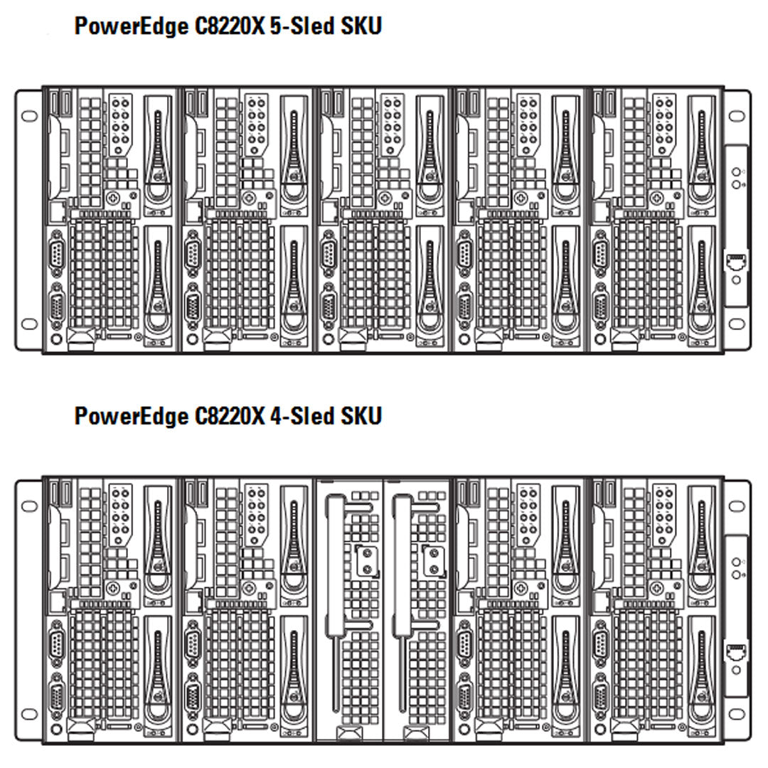 Dell PowerEdge C8220X CTO Compute/GPU Sled