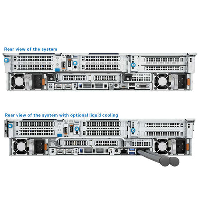 Dell PowerEdge R760 Rack Server Chassis (16x 2.5" EDSFF E3.S)
