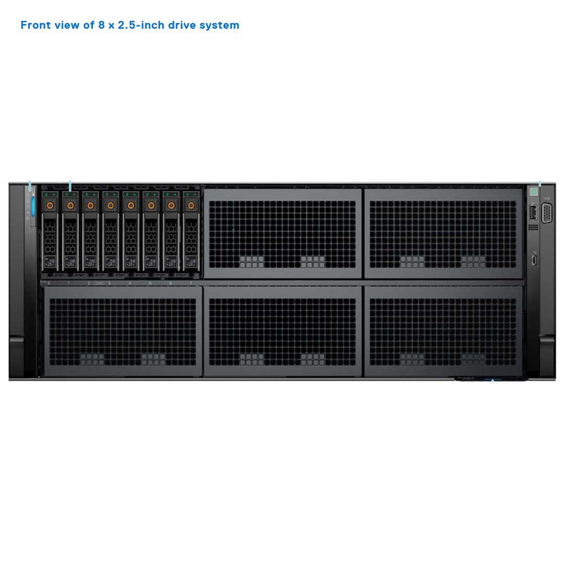 Dell PowerEdge R960 Rack Server Chassis (8x 2.5