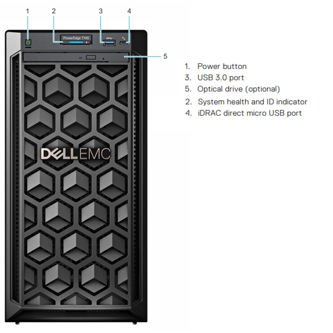 Dell PowerEdge T140 CTO Tower Server