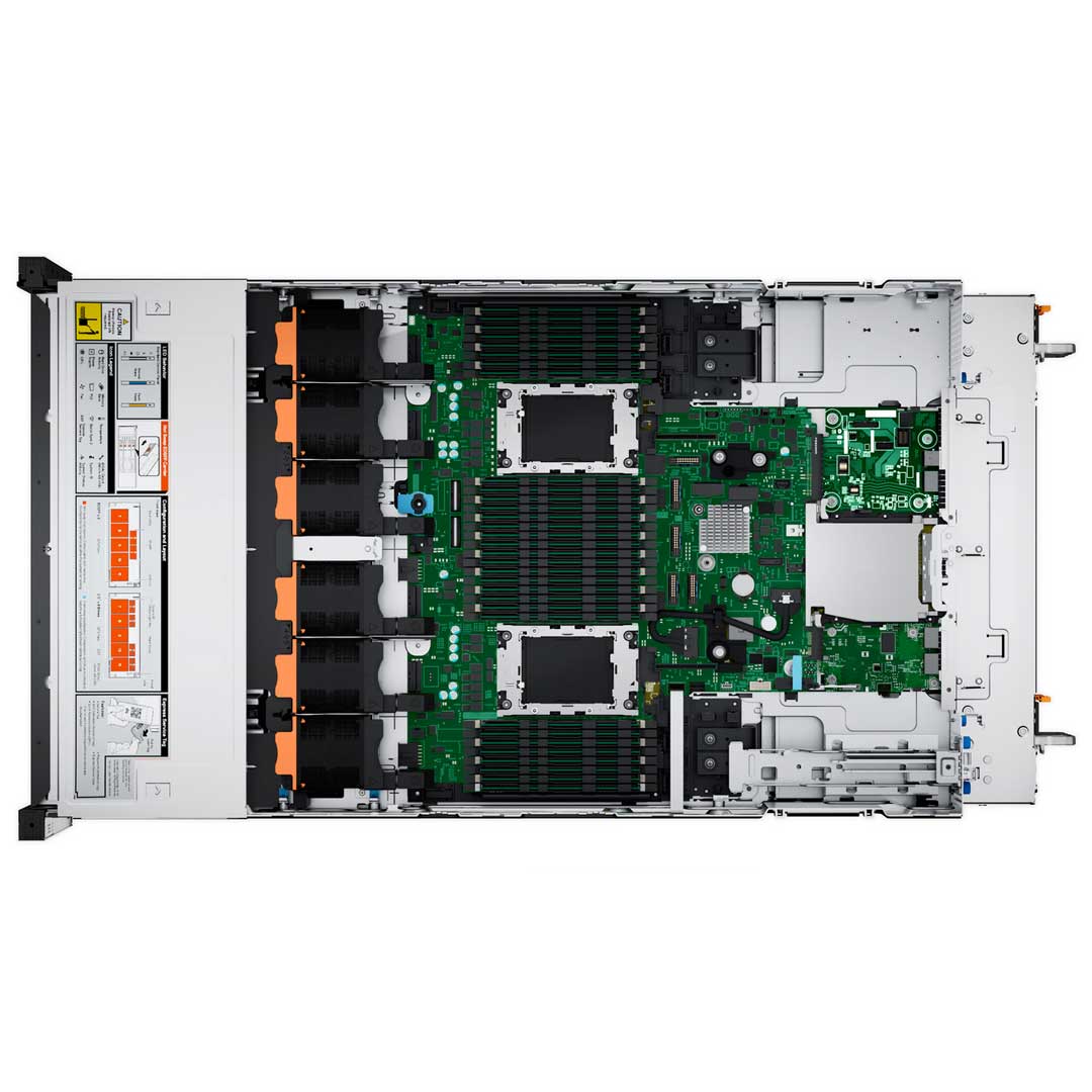 Dell PowerEdge XE8640 Rack Server Chassis (8x E3.S EDSFF)
