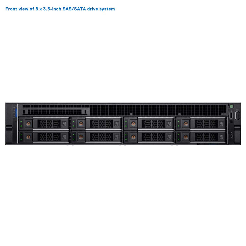Dell PowerEdge R760XS Rack Server Chassis (8x 3.5