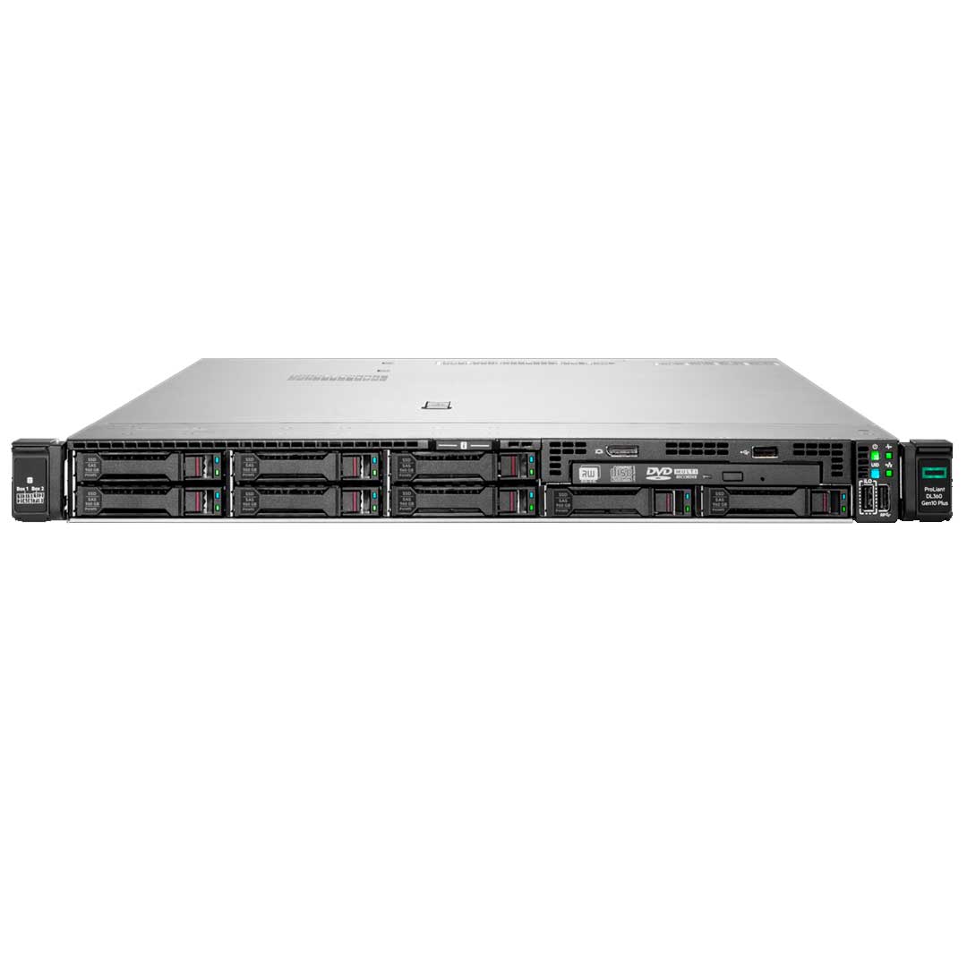 HPE ProLiant DL360 Gen10 Plus 4310 2.1GHz 12-core 1P 32GB-R MR416i-a NC 8SFF 800W PS Server | P55241-B21