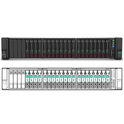 HPE ProLiant DL380 Gen10 4210 2.2GHz 10C1P 32GB-R P408i-a NC 8SFF 500W PS Server | P20174-B21