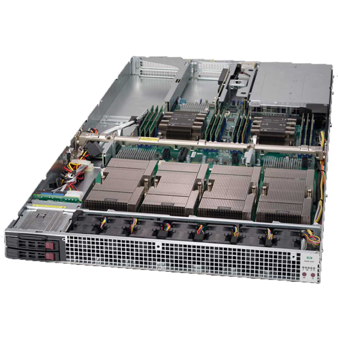HPE Apollo sx40 2SFF 4x SMX2 GPU CTO Server