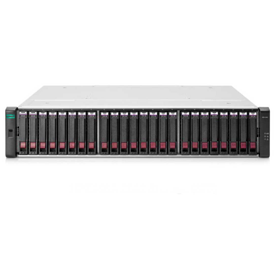 HPE MSA 2052 SAN Dual Controller SFF TAA Storage  w/2 800GB SSD | R4Y04A