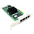 Dell Intel I350-T4 Quad Port 1GbE x4 PCIe Network Adapter, FH | THGMP