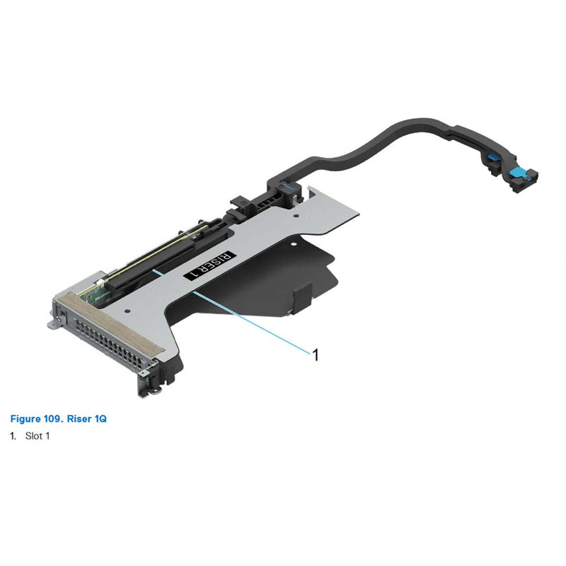 Dell PowerEdge R6615 R1Q + R4P Riser Configuration 3 - ECS