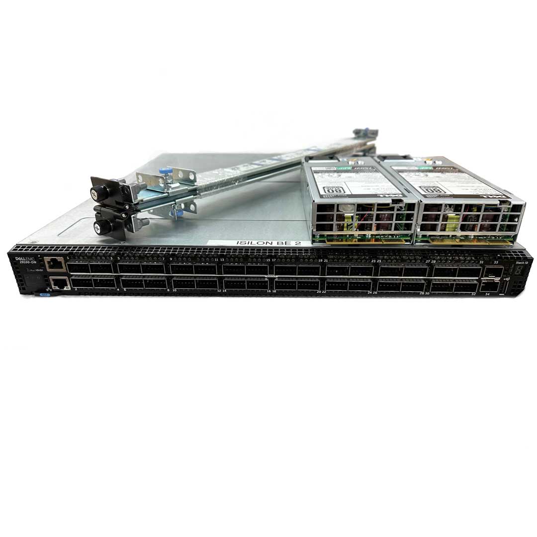 Dell EMC PowerSwitch Z9100-ON 32x 100GbE (QSFP28) + 2 SFP+ 10GbE/1GbE ports