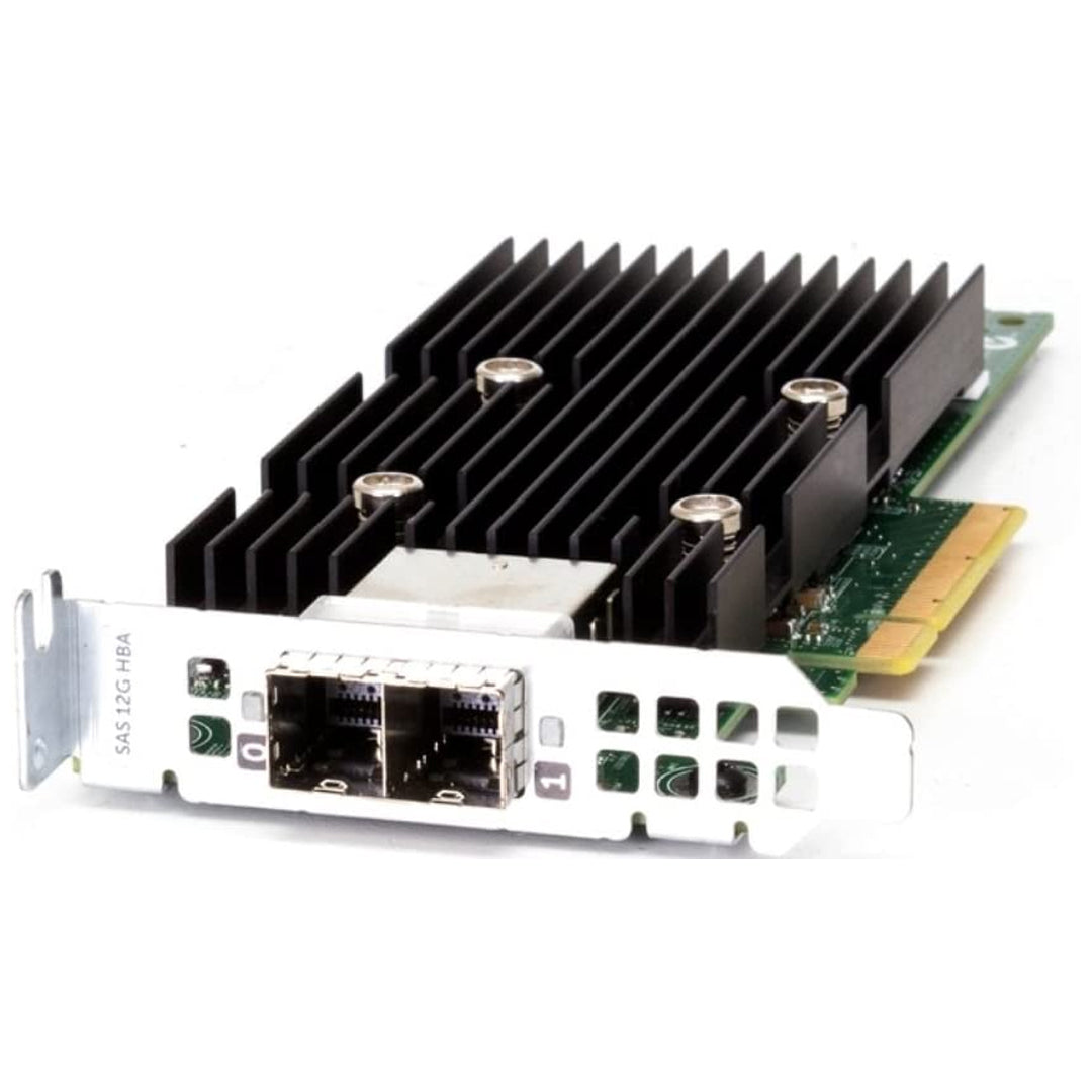 Dell 12Gb SAS HBA (Non-RAID) x8 PCIe Low Profile External Controller  | T93GD