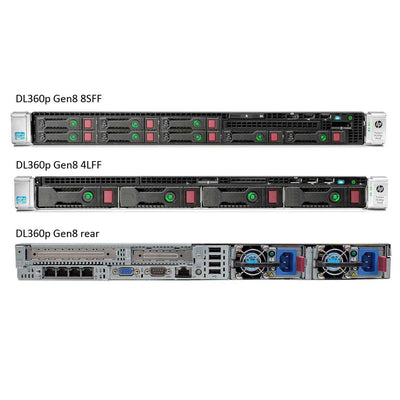Refurbished HPE ProLiant DL360p Gen8 Configure to Order Rack Server