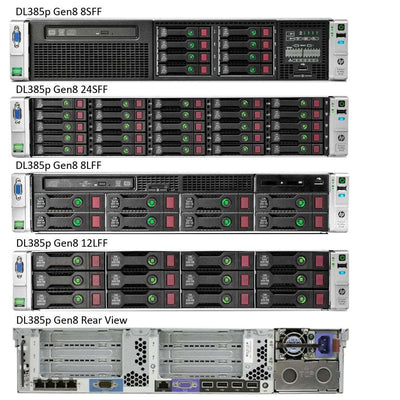 Refurbished HPE ProLiant DL385p Gen8 Configure to Order Server