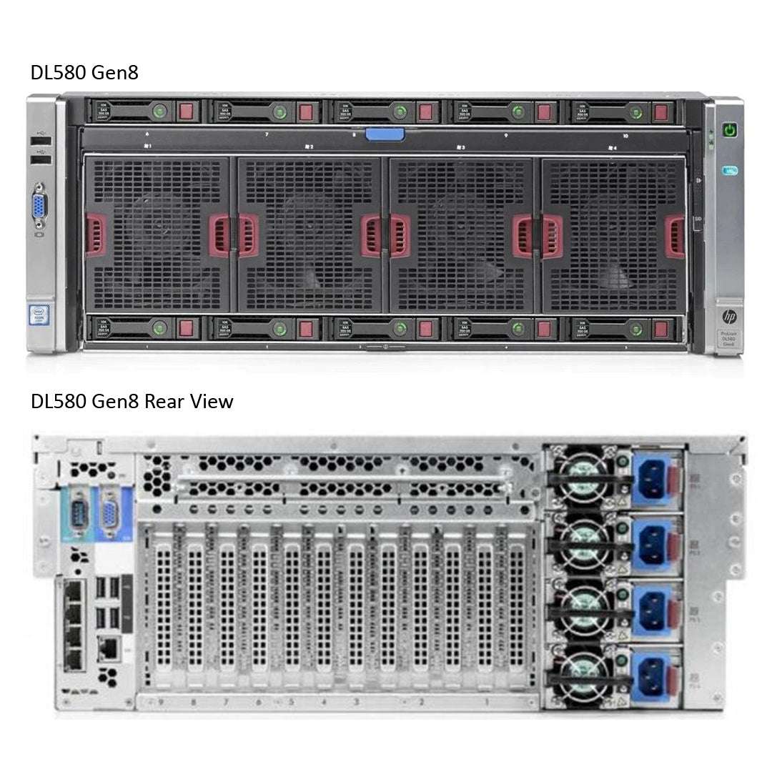 Refurbished HPE ProLiant DL580 Gen8 Configure to Order Rack Server