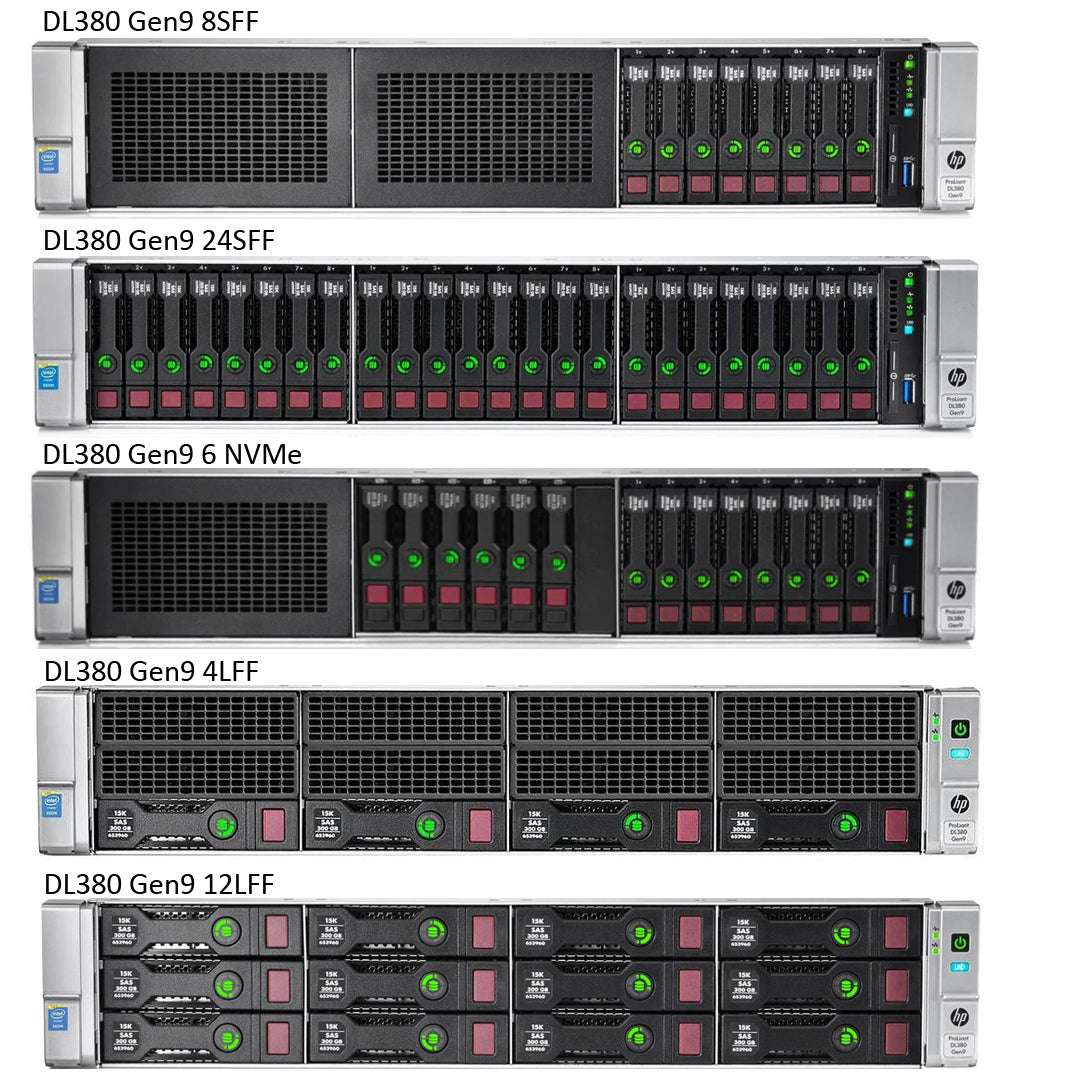 Refurbished HPE ProLiant DL380 Gen9 Configure to Order Server