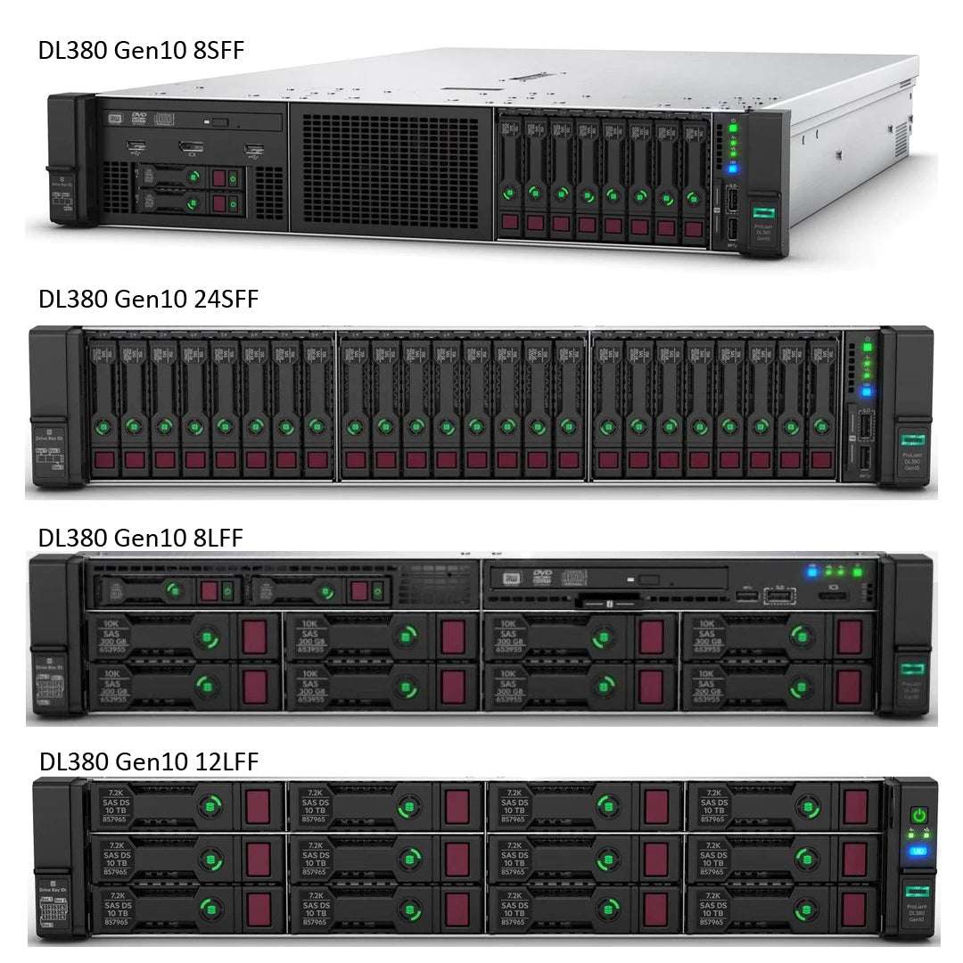 DL380G10 HPE ProLiant DL380 Gen10 CTO Server ECS