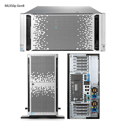Refurbished HPE ProLiant ML350p Gen8 CTO Rack Tower Server