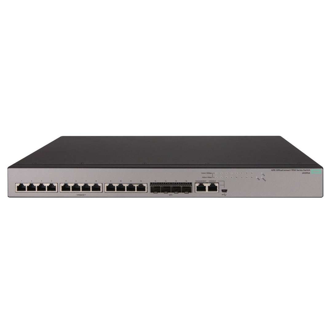 HPE JH295A OfficeConnect 1950 12XGT 4SFP+ Switch